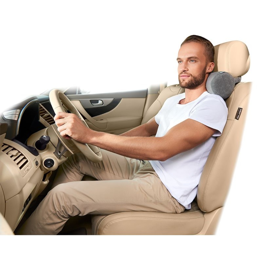 Подушка валик под голову Autohead П 16 Трелакс ортопедическая купить в OrtoMir24